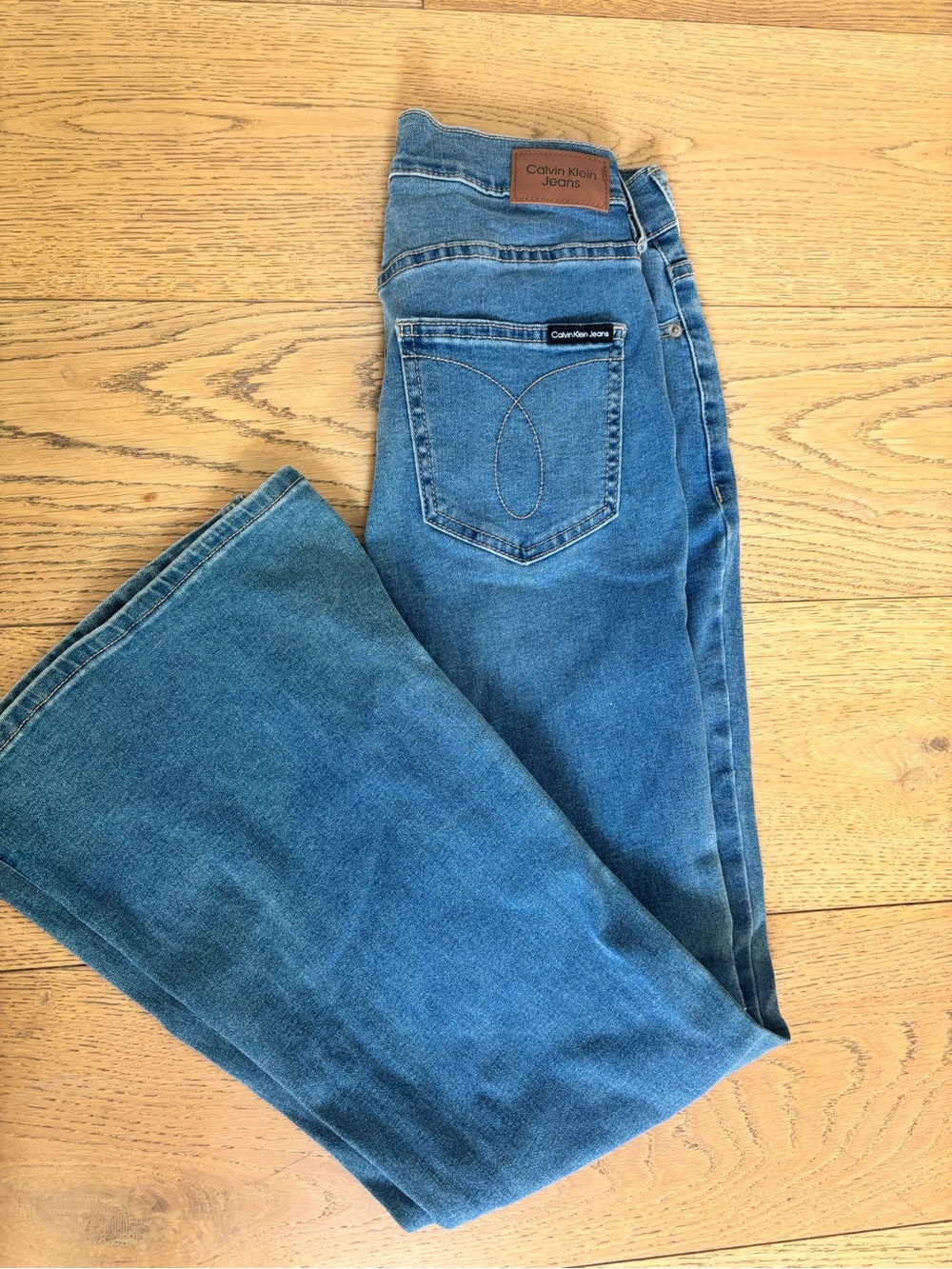 Calvin Klein Men’s Blue Bootcut Jeans